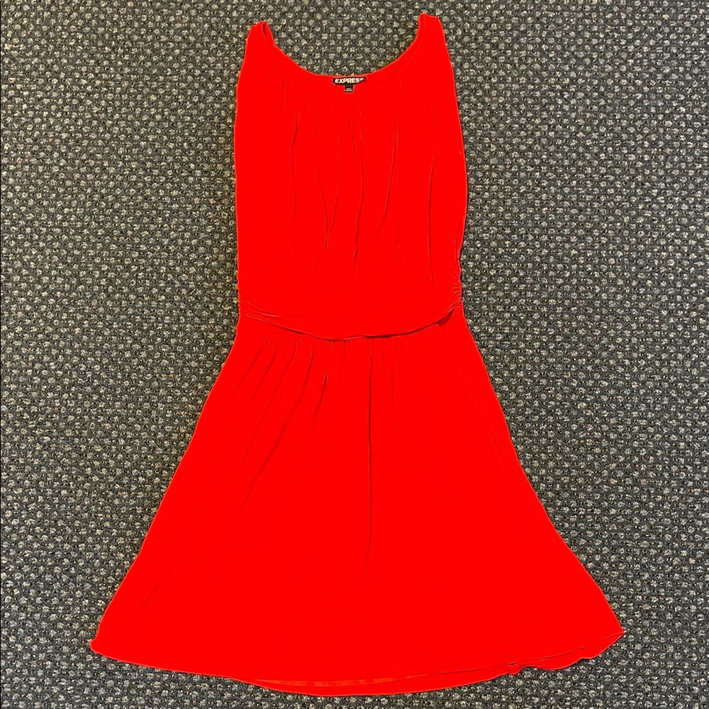 Express Vibrant Red Top